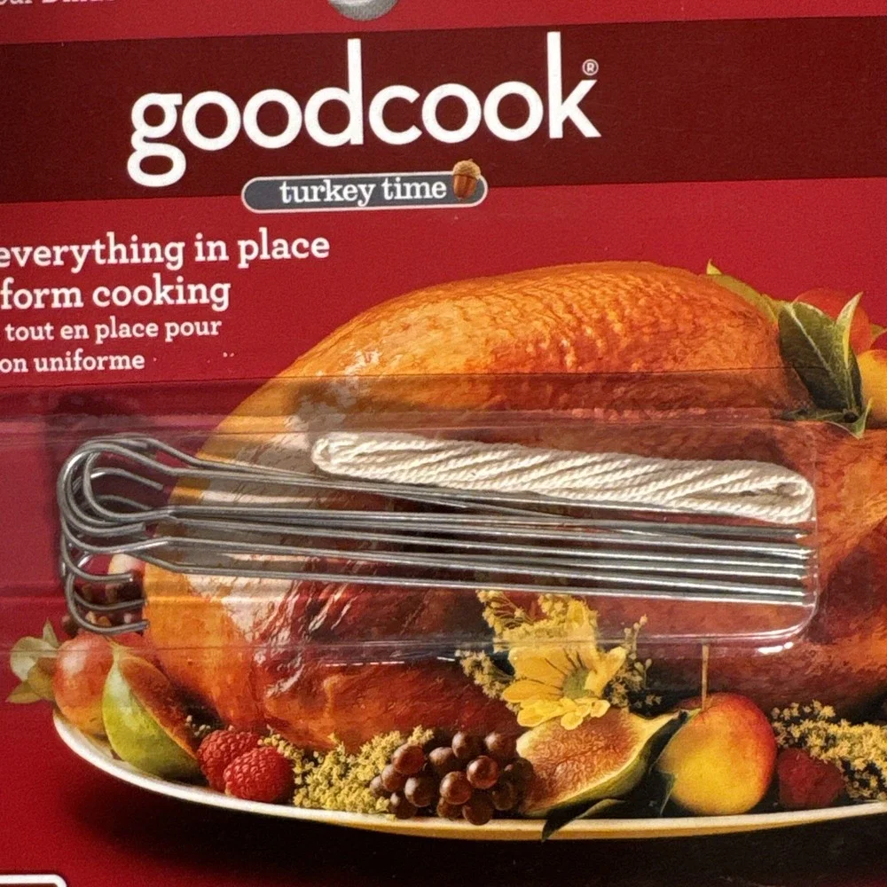 Good Cook 8 Packs of Turkey Time Poultry Lacers & String Thanksgiving Baking New